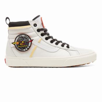 Vans x Space Voyager Sk8-Hi 46 Mte Dx - Naisten Korkeavartiset tennarit - Valkoinen